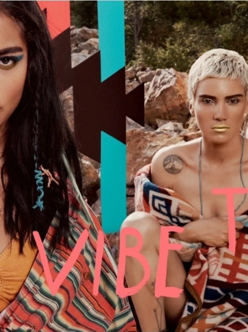 LIMITED EDITION MAC 125SE SPLIT FIBRE BRUSH - VIBE TRIBE COLLECTION EDITION